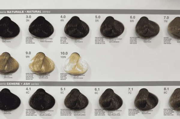 dikson hair color shade card