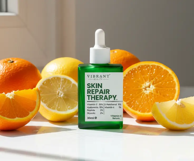 Vibrant Beauty Vitamin C Serum for glowing, even-toned skin